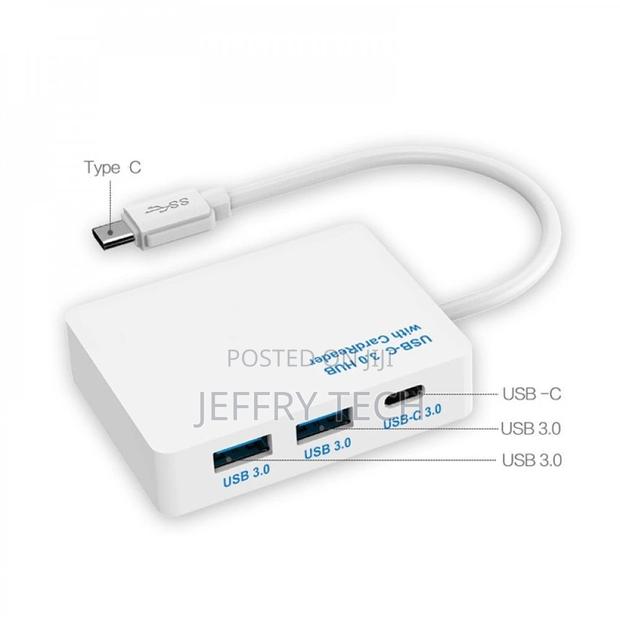 USB-C / Type-C USB 3.0 Hub With Card Reader for Phone, Table - thumbnail 4