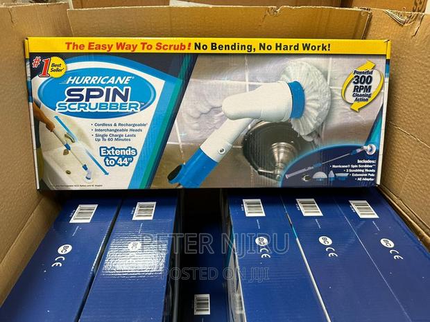 NEW Electric Spin Scrubber.