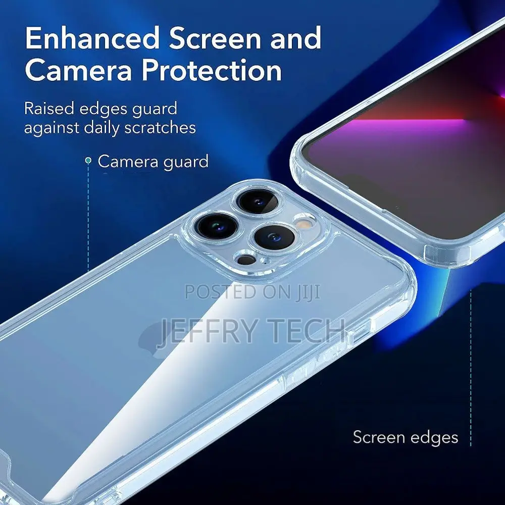 Clear Armor Transparent Case for Apple iPhone 15 Pro Max (Cl