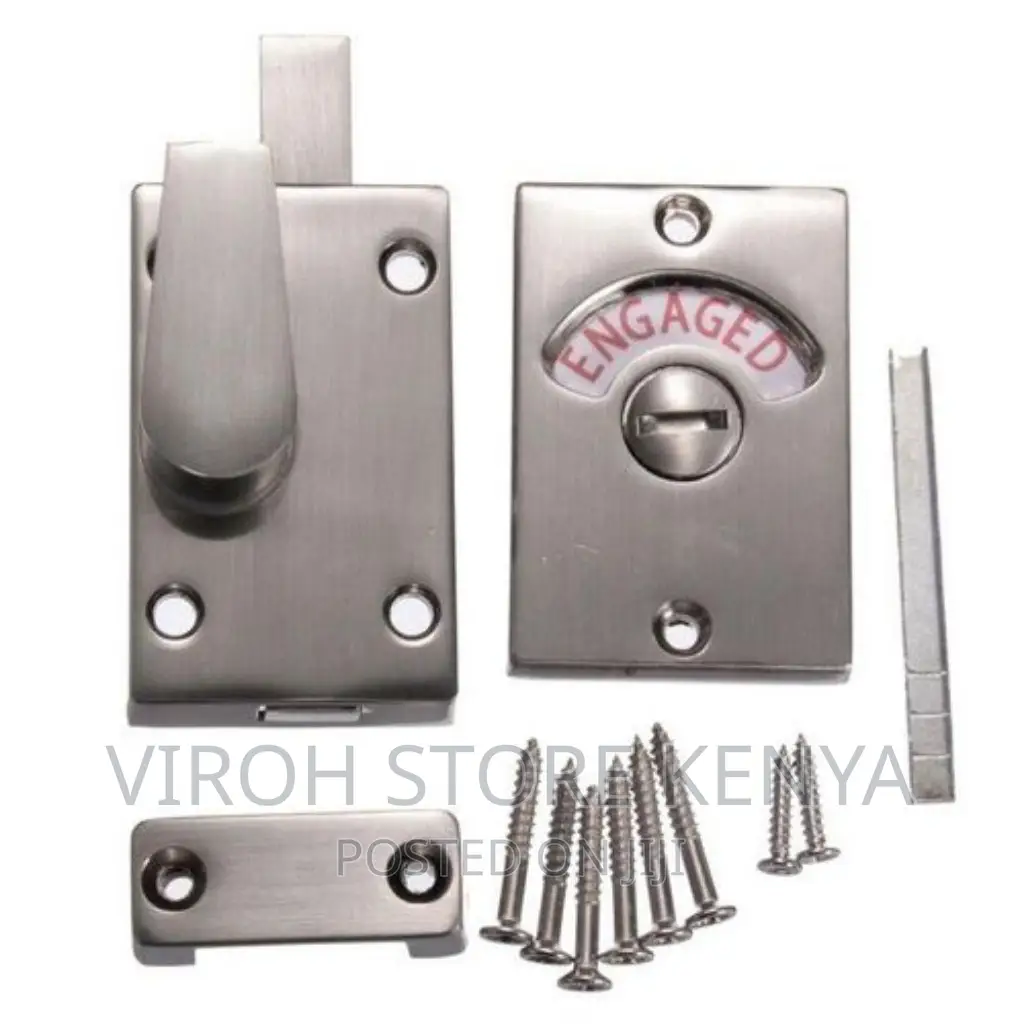 Original Toilet Lock Stainless Engage Indicator Door Lock