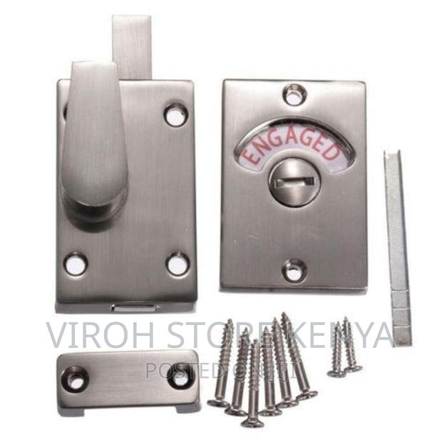 Original Toilet Lock Stainless Engage Indicator Door Lock
