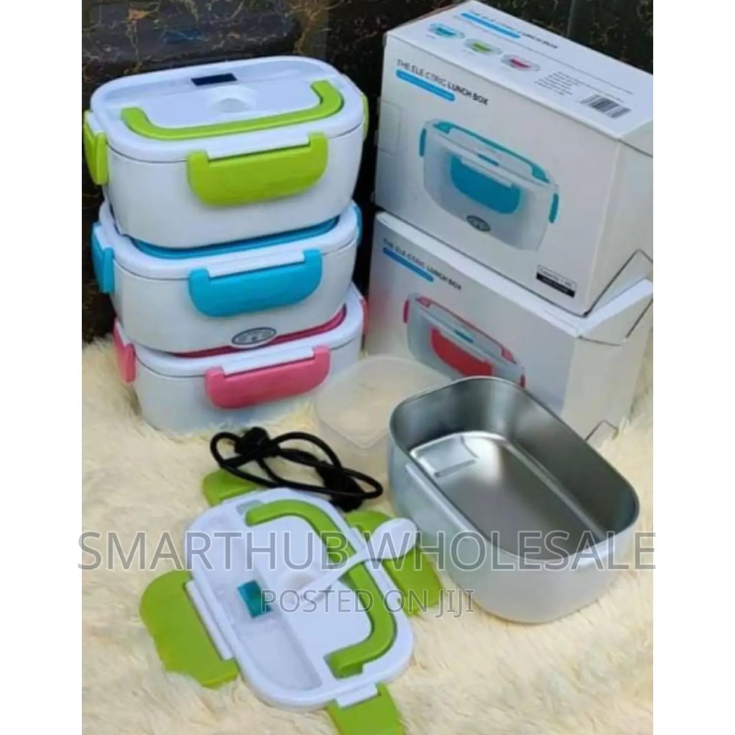 Electric Lunch Box Mettalic Insulated