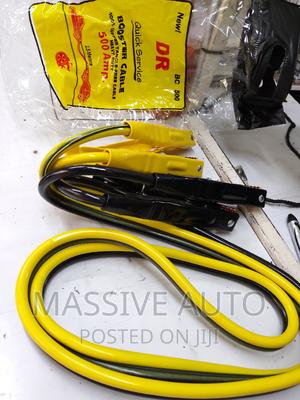 Buy Booster/ Jumper Cables/Yellow Black 500 Amp Cable - thumbnail 2