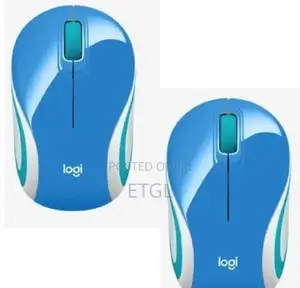 \Logitech Wireless Mouse M187 - Blue