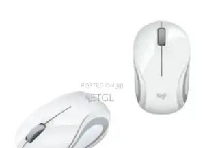 \=Logitech Wireless Mouse M187 - White