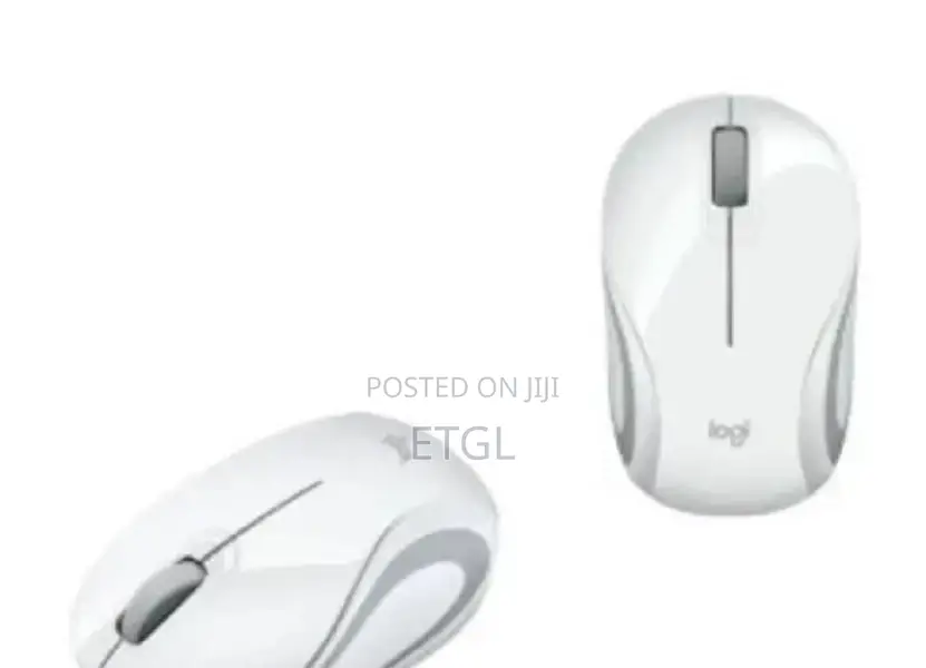 \=Logitech Wireless Mouse M187 - White