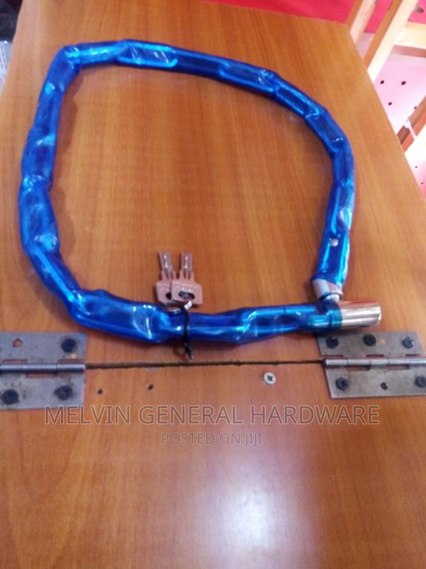 Coated Chain Door Lock - main view