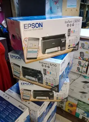 Colored Wifi Epson Printer L3250 Print Scan Copy