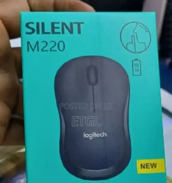 Logitech Wireless Mouse M220 SILENT - CHARCOAL