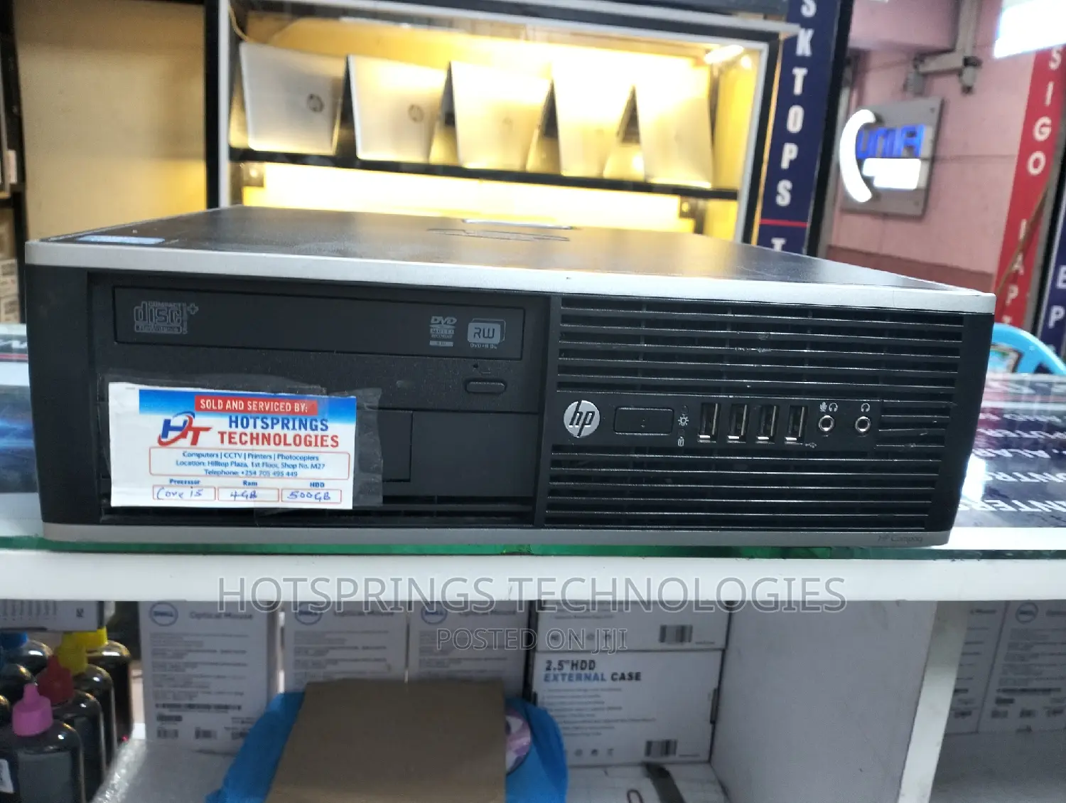Desktop Computer HP 4GB Intel Core I5 HDD 500GB