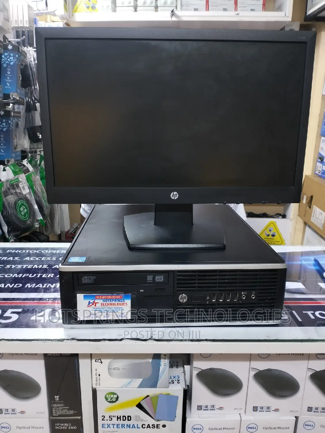 Desktop Computer HP 4GB Intel Core I5 HDD 500GB