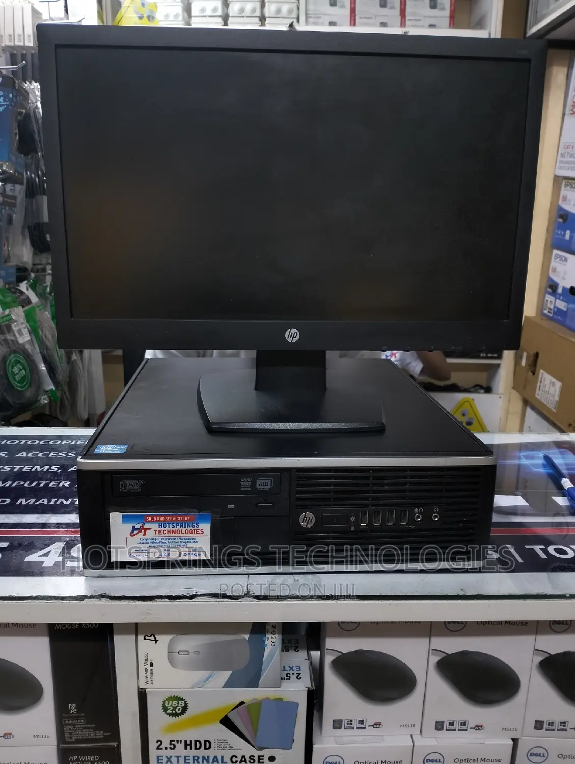 Desktop Computer HP 4GB Intel Core I5 HDD 500GB