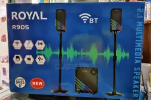 Royal R905 Woofer With Tall Boys Speakers
