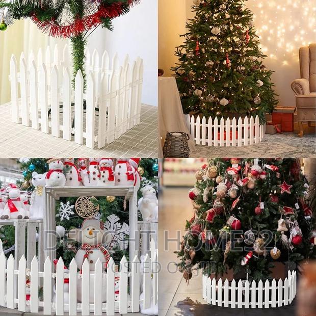 Decorative Christmas Tree Fence - main view