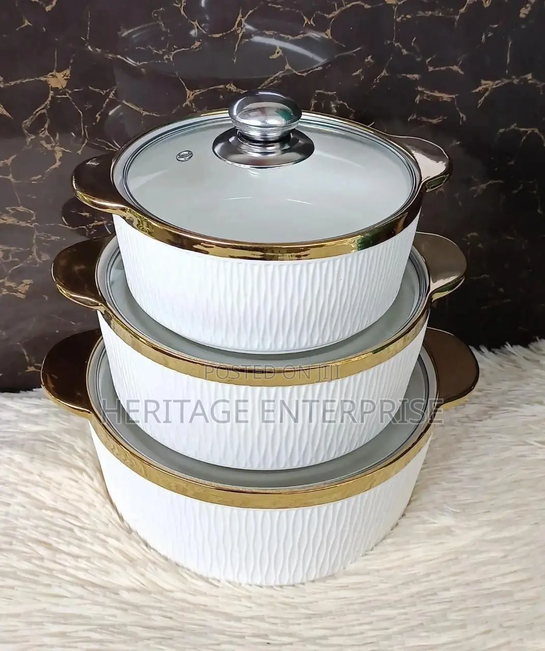 Serving Dishes Serving Bowls 3.2 Ltrs,2.5 Litres,1.5 Litres