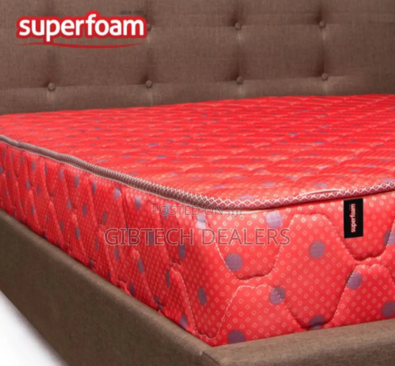 4.5*6 Medium Density Mattress 8 Inches Plain