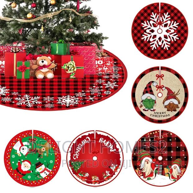 Christmas Tree Coloured Skirt Decor