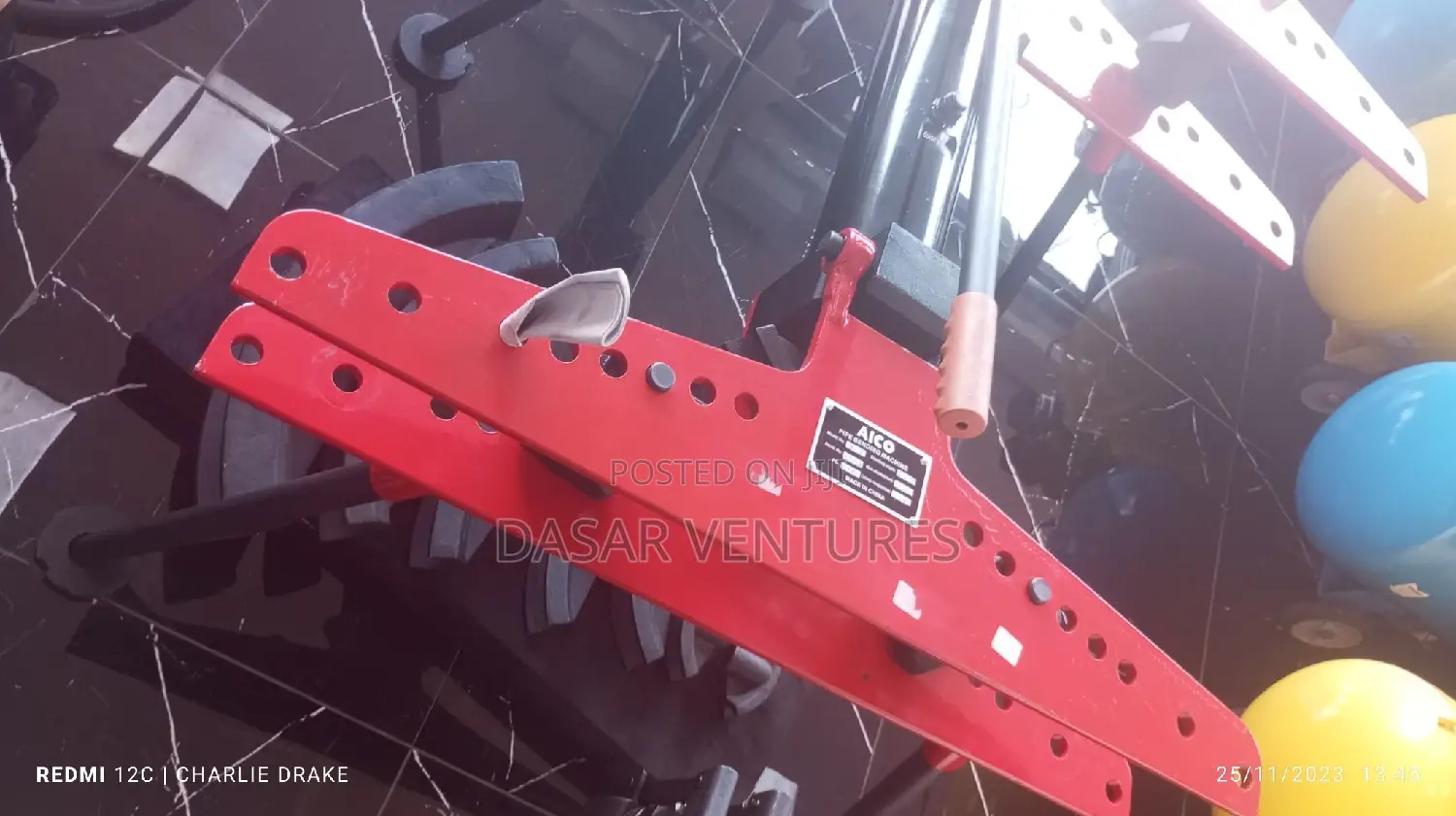 Pipe Bender Machine 3" - Hydraulic