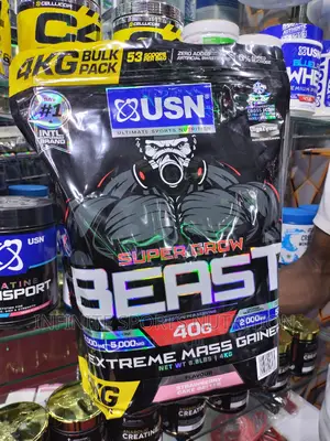 USN Super Grow Beast 4kgs(53 Scoops)