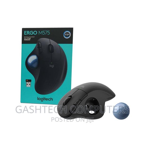 Logitech Ergo M575 Wireless Trackball Mouse With Bluetooth, - main view