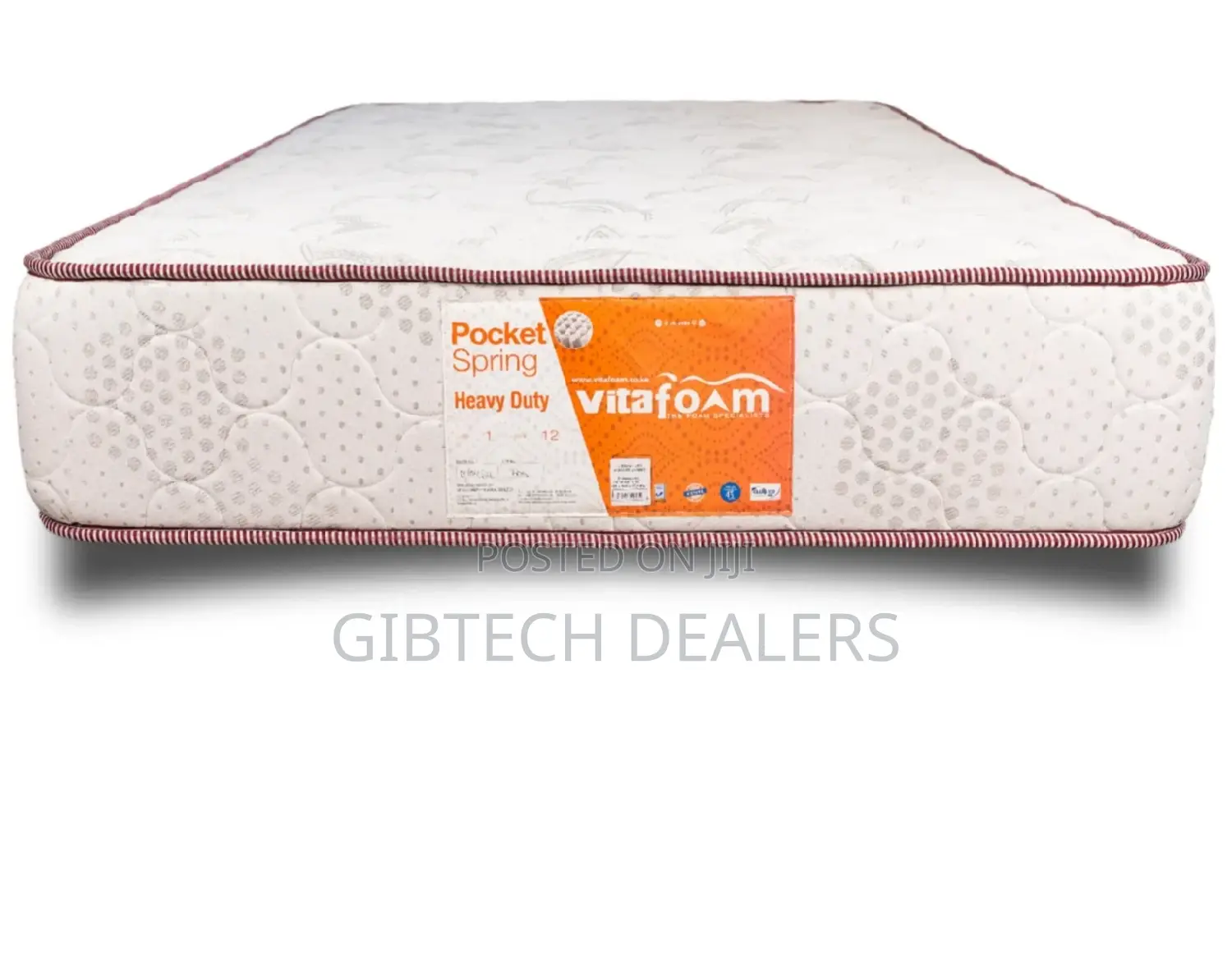 5*6 Medium Density Mattress 8 Inches Plain