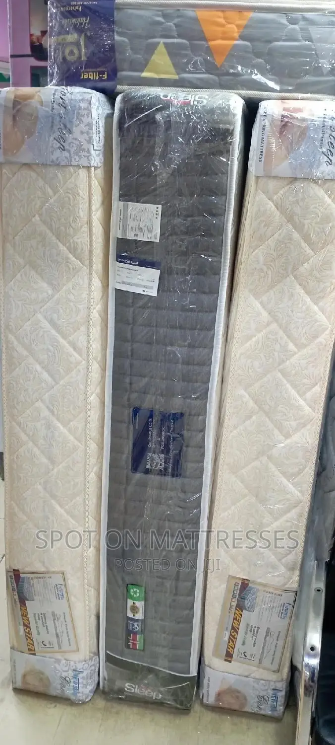 6×6 10inch Orthopaedic Spring Mattress (10years Warranty)
