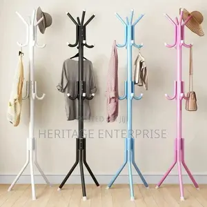 Floor Standing Coat Rack Handbag/Clothes/Hat Rack Organizer
