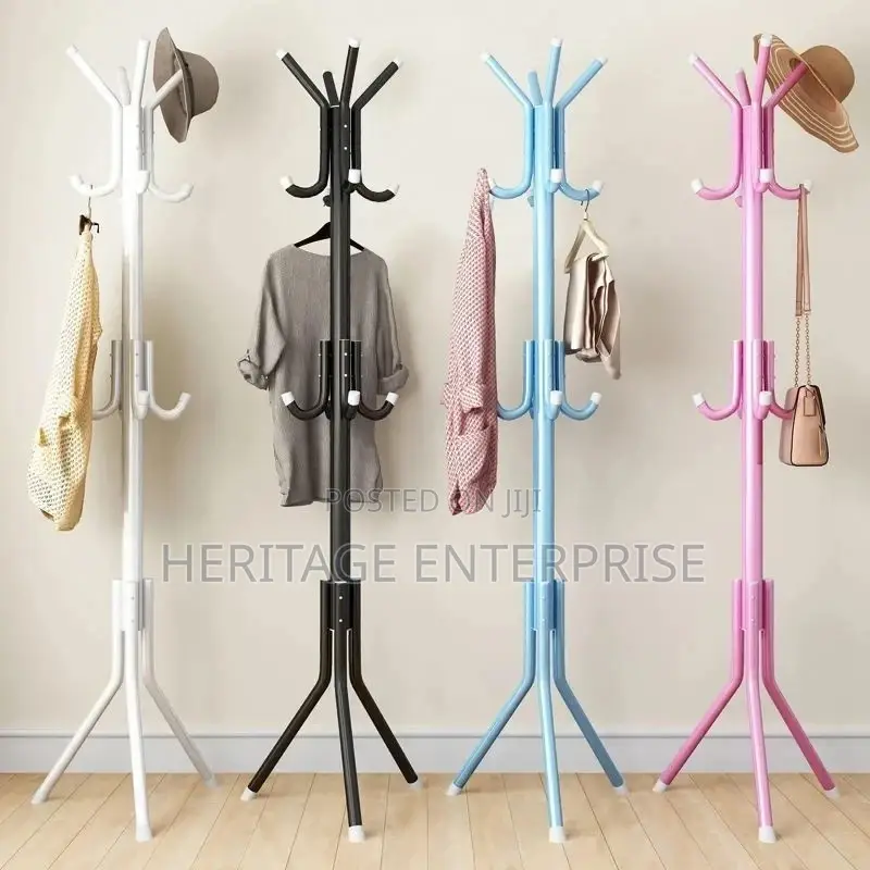 Floor Standing Coat Rack Handbag/Clothes/Hat Rack Organizer