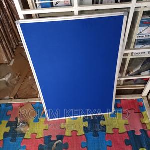 Generic Noticeboard 3ftx2ft Blue - thumbnail 2