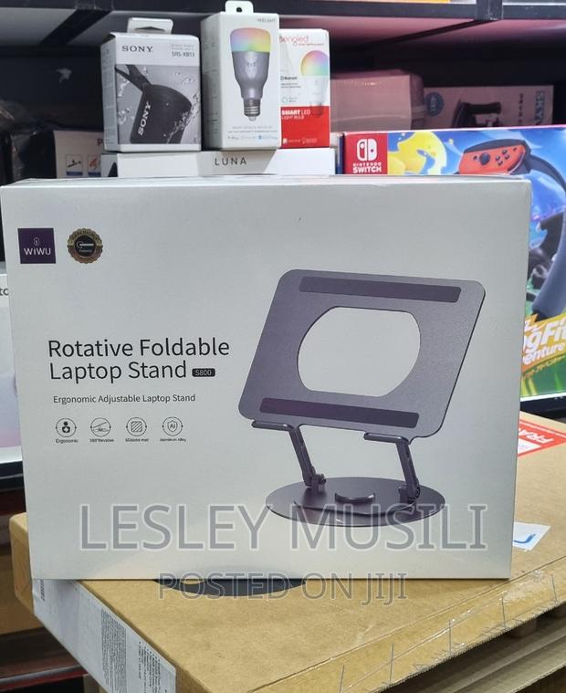Wiwu S800 Ergonomic Adjustable Laptop Stand - Silver