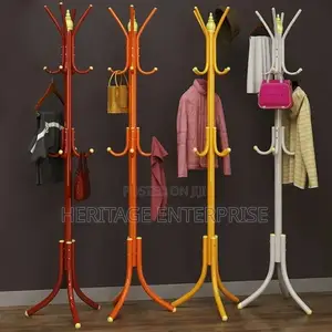 Floor Standing Coat Rack Handbag/Clothes/Hat Rack Organizer.