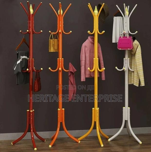 Floor Standing Coat Rack Handbag/Clothes/Hat Rack Organizer.