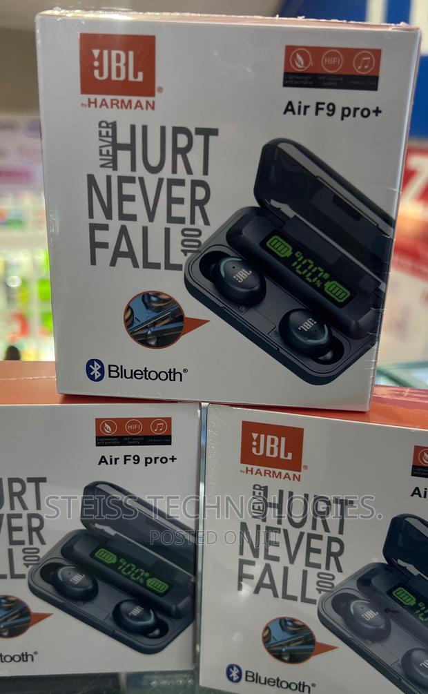 JBL- F9pro+ Wireless Earbuds-