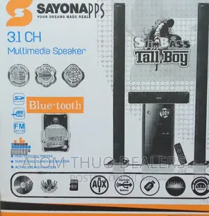 Sayona 1304 Multi Media System With Tall Boy