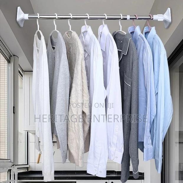 Clothing Rod Adjustable Extendable Rod 150-280cm.