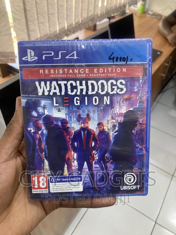 Ps4 Watchdogs Legion Resistance Edition