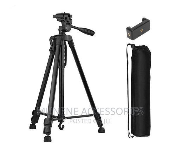 3366 Alum 55-Inch Heavy Duty DSLR Camera Phone Tripod Stand