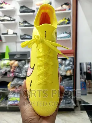 Nike Mercurial Air Zoom Yellow Football Boots