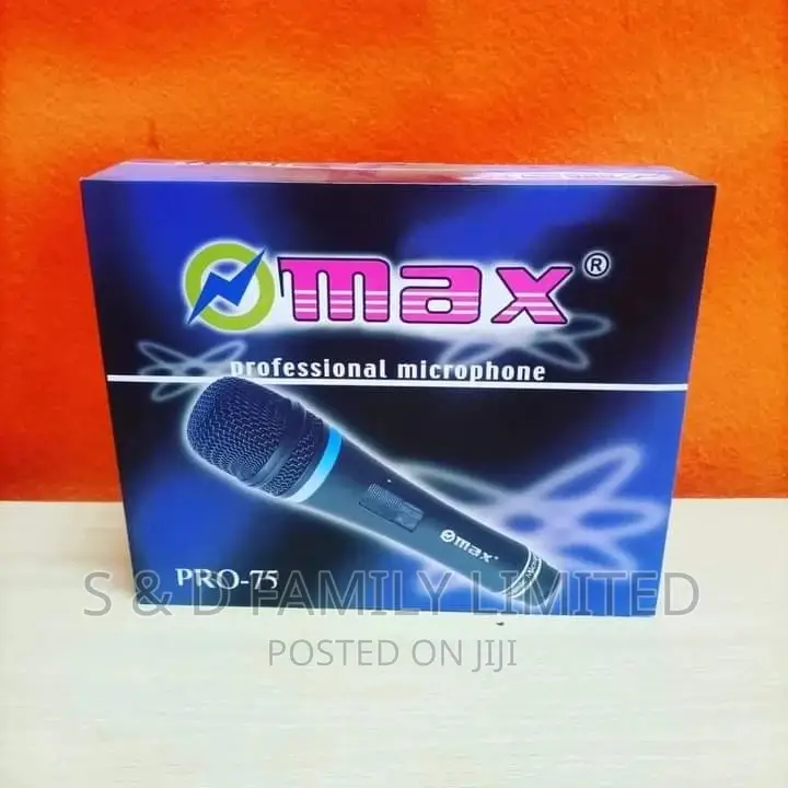 Omax Pro-75 Wire Microphones