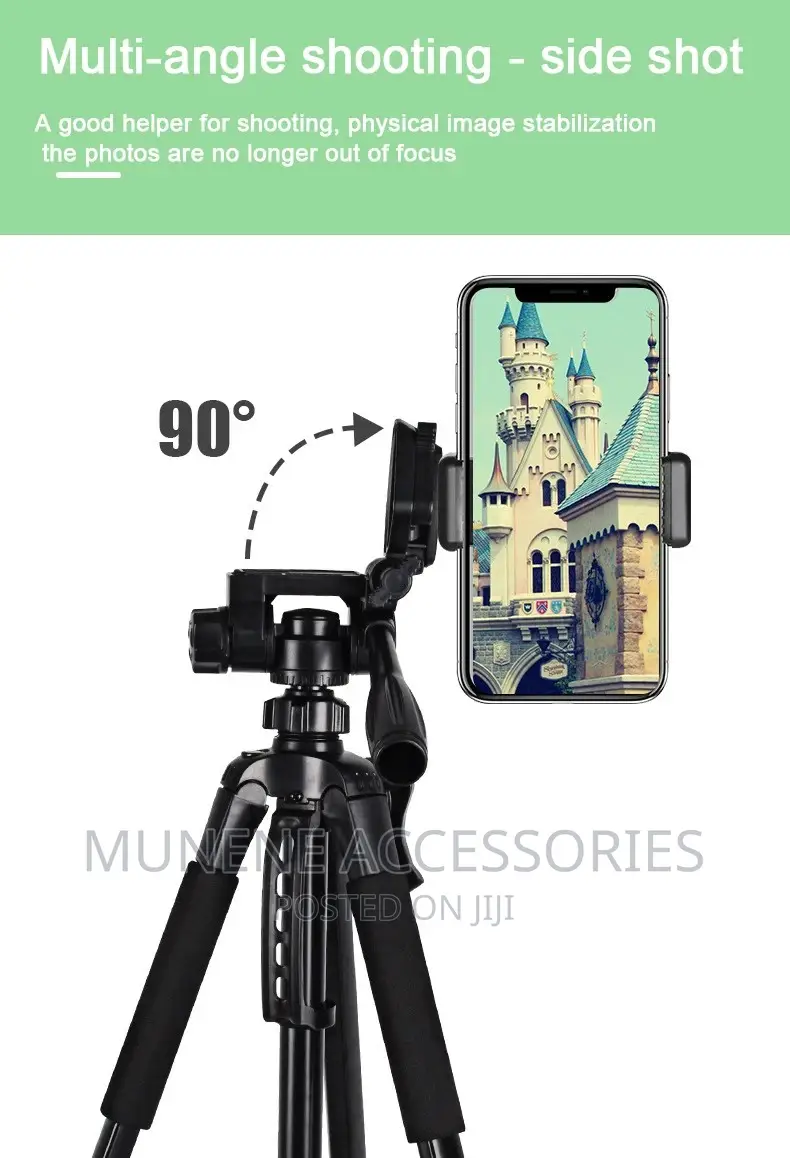 360 Alum 1.7m Universal Heavy Duty Camera Phone Tripod Stand