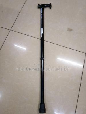 Black Walking Stick Height 69-92cm - thumbnail 2
