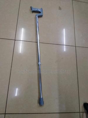 Walking Stick With U-Shape Handle, Height 77-100cm - thumbnail 2