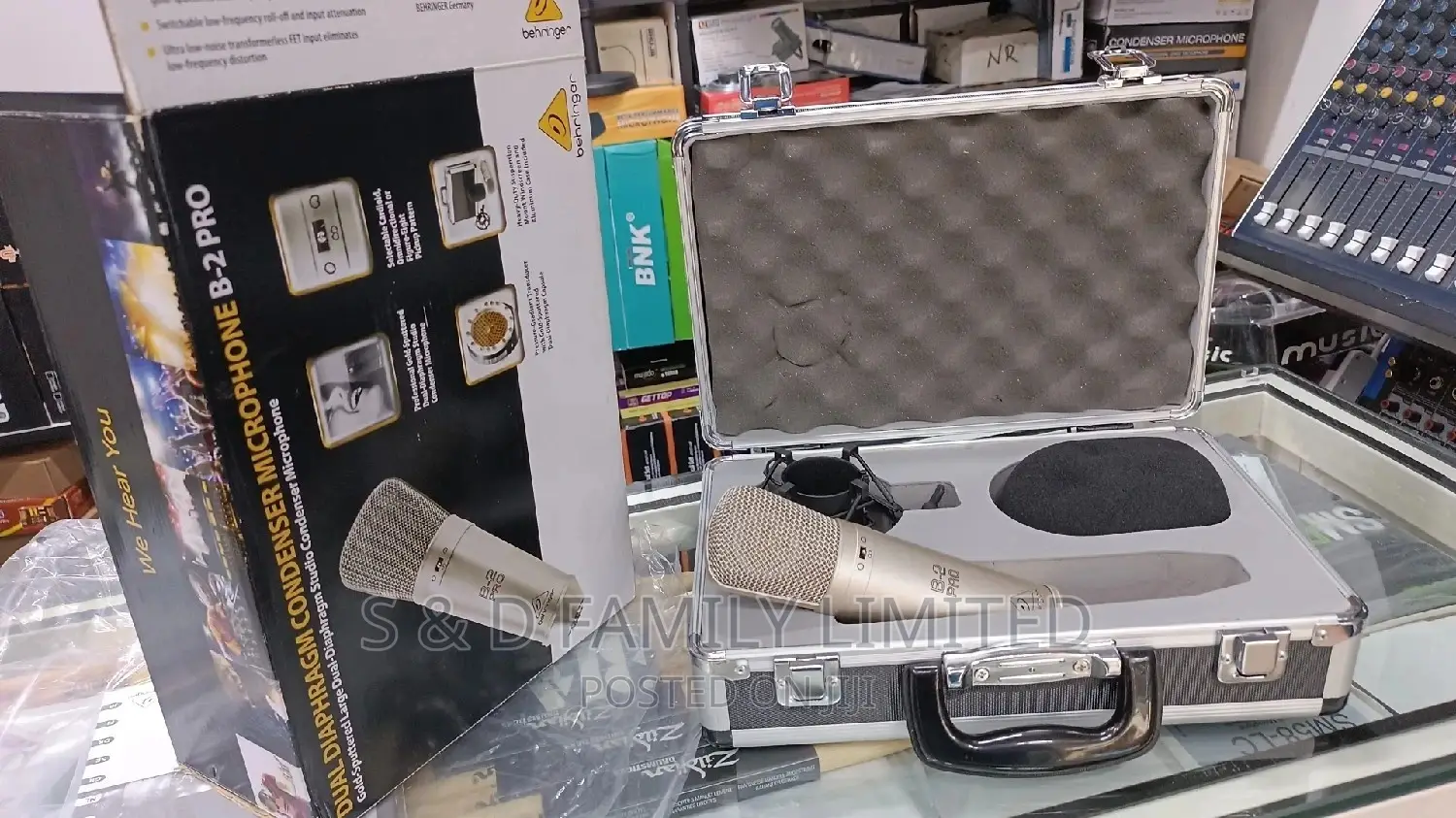 Dual Diaphragm Condenser Microphone B2 Pro Behringer