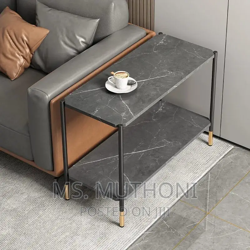 *Marble - Effect Coffee Table / Decor Table