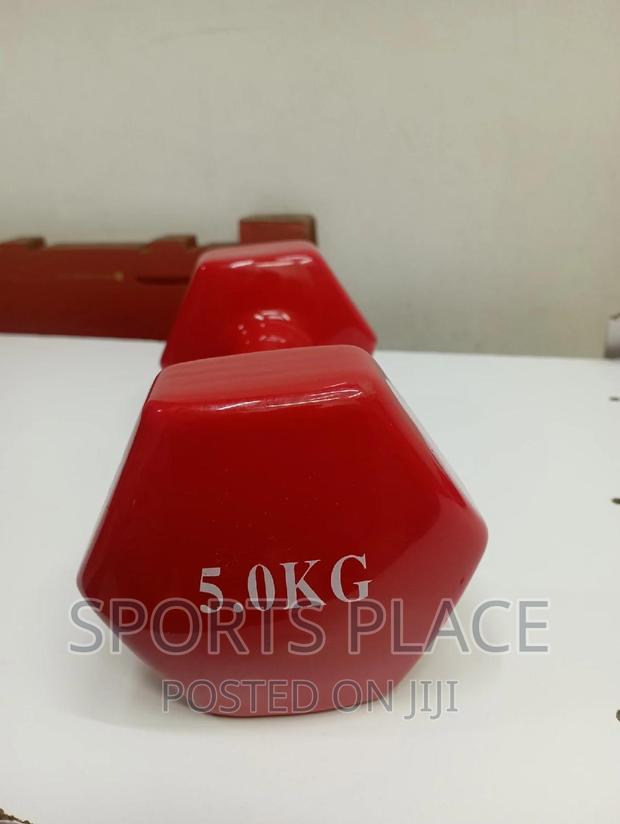 5KG Hexagonal Aerobic Dumbell - thumbnail 2
