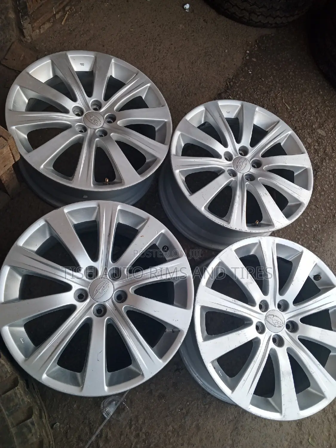 Subaru Legacy Original 17 Inch Rims Set