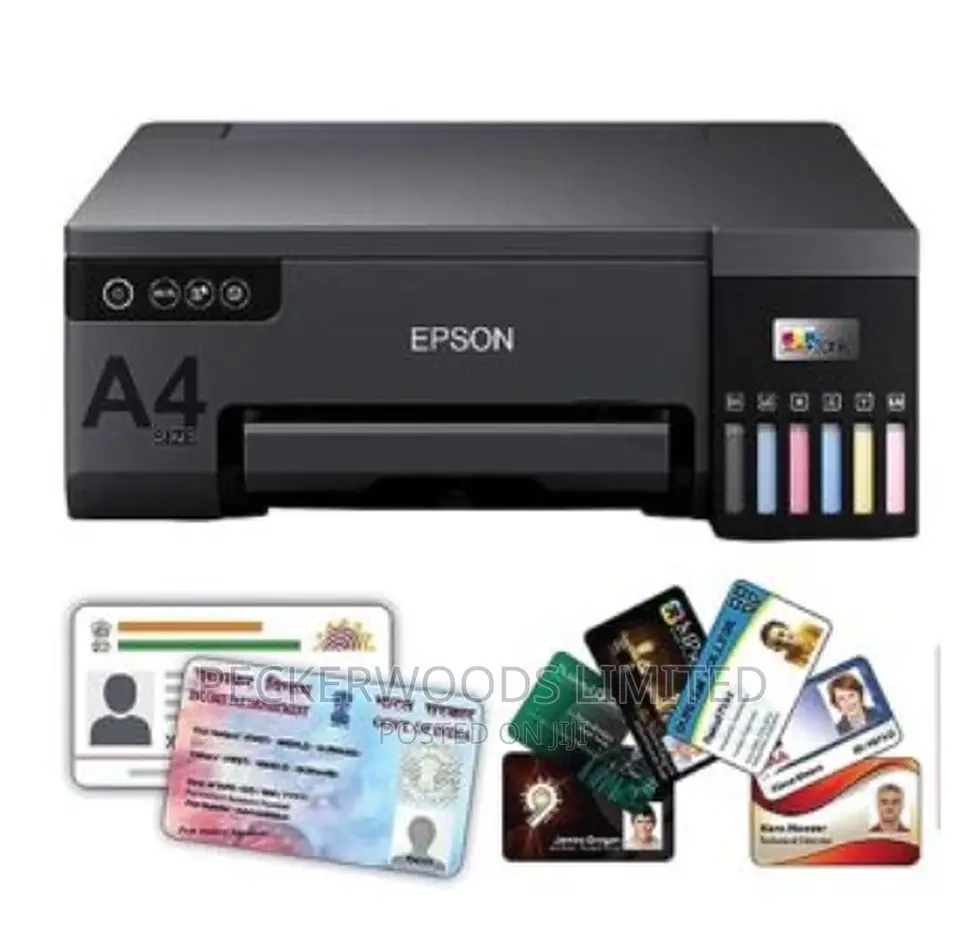 Black Epson Ecotank L8050 Ink Tank Wireless