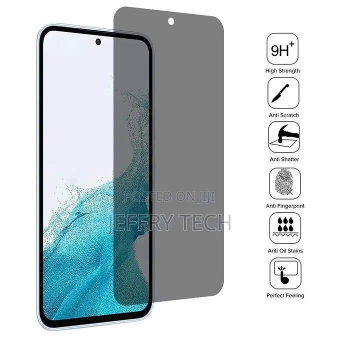 Samsung Galaxy A54 5G Flat Surface Privacy Tempered Glass Fi