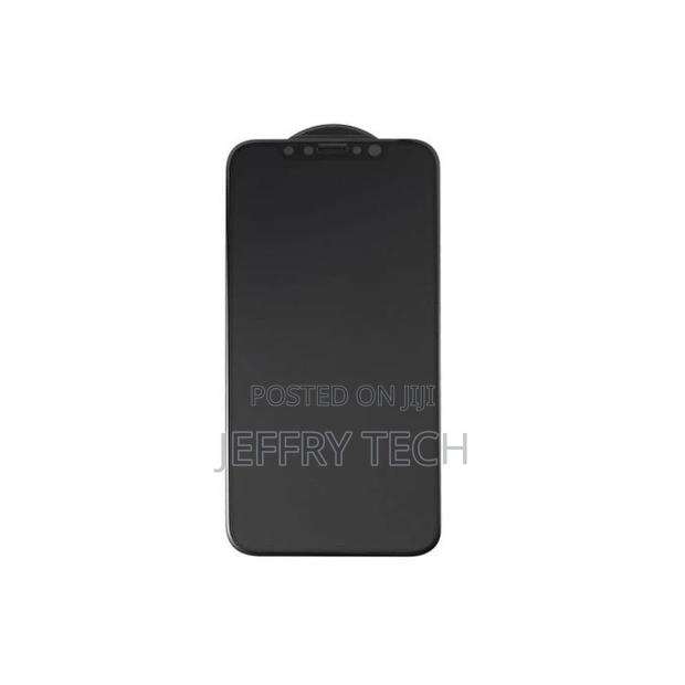 Full-Cover Protective Tempered Glass Film for iPhone X-Black