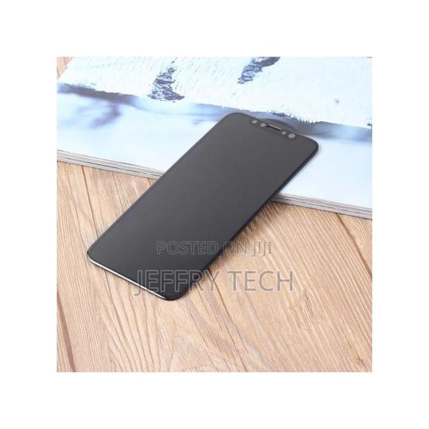 Full-Cover Protective Tempered Glass Film for iPhone X-Black - thumbnail 2